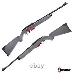 Fusil à air comprimé semi-automatique CO2 Crosman 1077 FreeStyle (.177 cal) - Gris