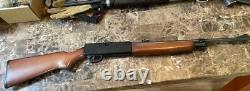 Fusil à air comprimé vintage rare Crosman modèle 1. Calibre .22 testé, impact fort.
