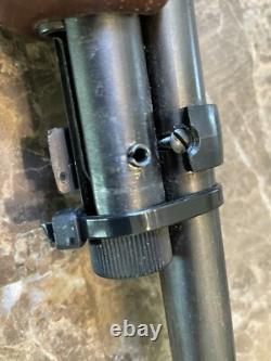 Fusil à air comprimé vintage rare Crosman modèle 1. Calibre .22 testé, impact fort.