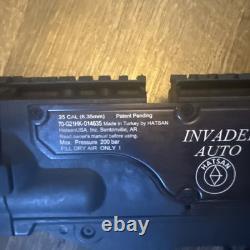 Fusil à air pré-chargé PCP Hatsan Invader Auto. Calibre 25 semi-automatique