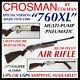 Fusil à Air Vintage Crosman 760xl. Calibre .177 (4,5 Mm) Bb Multi-pompe Pneumatique