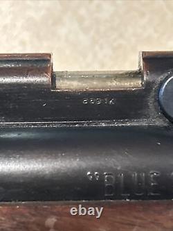 Fusil à plomb Vintage Sheridan Blue Streak 5mm /. 20cal avec Inter-mount