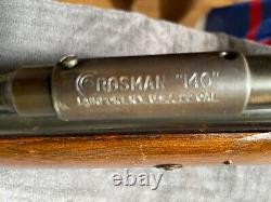 Fusil à plomb Vintage des années 50, 140 pompes multi-coupes à air calibre 22
