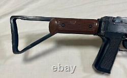 Fusil à plombs CO2 calibre 4,5 mm XS-QB1 style AK-47 avec crosse pliante