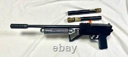 Fusil à plombs CO2 calibre 4,5 mm XS-QB1 style AK-47 avec crosse pliante
