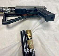 Fusil à plombs CO2 calibre 4,5 mm XS-QB1 style AK-47 avec crosse pliante