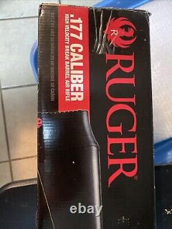 Fusil à plombs rayé Ruger Air Hawk Elite II. 177 cal. Avec boîte d'origine et contenu.