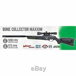 Gamo Bone Collector Maxxim. 22 Cal Pause Canon Carabine À Air Comprimé Avec 3x9x40 Scope