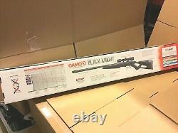 Gamo Chevalier Noir. 177 Cal 1250 Fps Avec 4x32mm Scope Air Rifle Nouveau