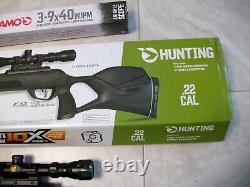 Gamo Swarm Magnum GEN3i Carabine à air multi-tirs calibre 22 avec lunette 3-9x40mm 1300FPS