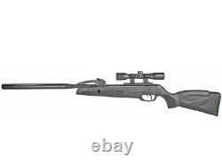 Gamo Swarm Whisper 10X. Carabine à air comprimé à canon basculant de calibre 0,22 avec chargeur 10 coups et lunette de visée (M417)