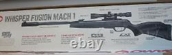 Gamo Whisper Fusion Mach 1 IGT Piston à Gaz. Carabine à air à canon basculant de calibre 22 avec lunette