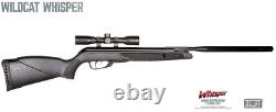 Gamo Wildcat Whisper. Carabine à air de calibre 0,177 avec lunette 4x32mm (Rénovée)