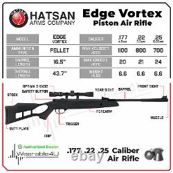 Hatsan Edge Vortex Combo. Fusil À Air Comprimé De Calibre 22
