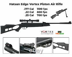 Hatsan Edge Vortex Gaz Piston Combo Break Barrel Air Rifle Avec Portée
