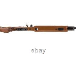 Hatsan Flash Wood Qe. 22 Cal Side Bolt Pcp Air Rifle Avec Des Pellets Et Des Cibles