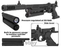 Hatsan Jet II Régulé QE. Carabine à air PCP à levier latéral de calibre .22 JET2-QER