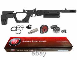 Hatsan Jet II Régulé QE. Carabine à air PCP à levier latéral de calibre .22 JET2-QER avec plombs