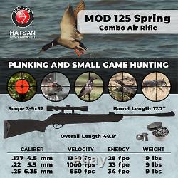 Hatsan Mod 125 Spring Combo Break Barrel Air Rifle Avec Portée
