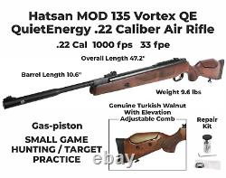 Hatsan Mod 135 Vortex Qe Quietenergy. 22 Fuseau D'air De Calibre