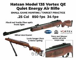 Hatsan Mod 135 Vortex Qe Quietenergy Break Barrel. 25 Cal Air Rifle