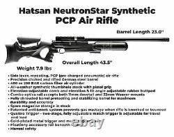 Hatsan NeutronStar synthétique. Carabine à air comprimé à levier latéral PCP calibre .177 QE