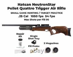 Hatsan Neutronstar Pcp Sidelever. 25 Calibre Air Rifle
