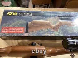 Mrodair (Snowpeak) M10 carabine à air calibre 22 avec lunette Optima 3-12x. NON TESTÉ