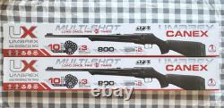 NIB Lot de 2 carabines à air CO2 Umarex Canex UX. Calibre .177 carabine à air à tir multiple
