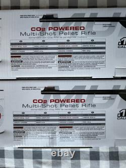 NIB Lot de 2 carabines à air CO2 Umarex Canex UX. Calibre .177 carabine à air à tir multiple