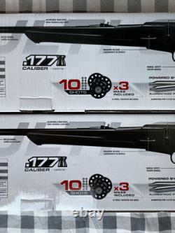 NIB Lot de 2 carabines à air CO2 Umarex Canex UX. Calibre .177 carabine à air à tir multiple
