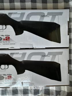 NIB Lot de 2 carabines à air CO2 Umarex Canex UX. Calibre .177 carabine à air à tir multiple