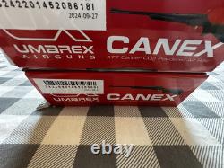 NIB Lot de 2 carabines à air CO2 Umarex Canex UX. Calibre .177 carabine à air à tir multiple