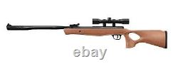 Nouveau Fusil à air Crosman Valiant calibre .177 avec lunette, crosse en bois CVH17RDNS-WX