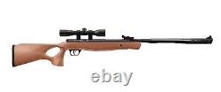 Nouveau Fusil à air Crosman Valiant calibre .177 avec lunette, crosse en bois CVH17RDNS-WX