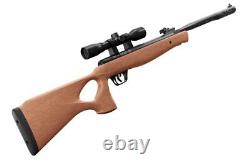 Nouveau Fusil à air Crosman Valiant calibre .177 avec lunette, crosse en bois CVH17RDNS-WX