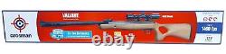 Nouveau Fusil à air Crosman Valiant calibre .177 avec lunette, crosse en bois CVH17RDNS-WX