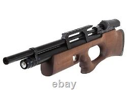 Puncher Breaker Silent Walnut Sidelever Pcp Air Rifle By Kral Arms 0,25 Calibre