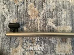 Rifle à air Rare RWS Diana Modèle 34N Plaqué Nickel. Calibre 0,177 avec lunette.