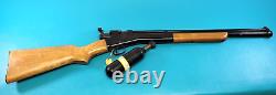 Rifle à air comprimé Crosman 123 100 CG Shoot-A-Score Co2 rare avec cylindre et provenance