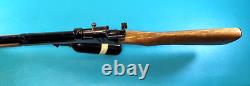 Rifle à air comprimé Crosman 123 100 CG Shoot-A-Score Co2 rare avec cylindre et provenance