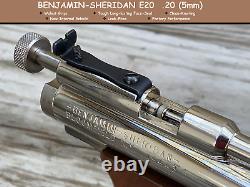 Sheridan E9 Série E20 Pistol Nickel 20 Calibre 5mm Pas Eb20