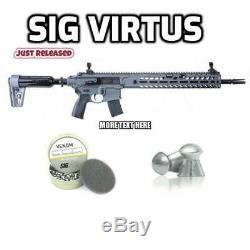 Sig Sauer Airgun Virtus Asp. 22 Calibre Fusil De Précision Avec Venom Bundle