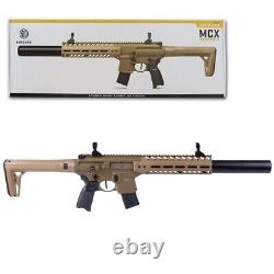 Sig Sauer MCX Gen 2.177 Cal Semi Auto Co2 Carabine à air comprimé à plombs Flat Dark Earth
