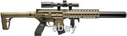 Sig Sauer Mcx. 177 Calibre Co2 Powered 30 Rounds Air Rifle With Scope