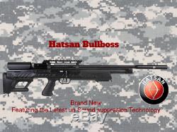 Tout Nouveau Hatsan Bullboss Qe Pcp 22 Cal Air Carabine Sérieuse Puissance. Pdsf 699 Enregistrer
