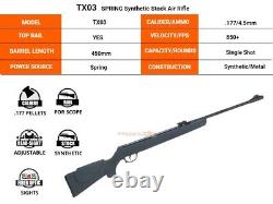 TrimexArms TX03.177 Calibre Carabine à air comprimé à canon basculant à ressort 850+ FPS 200 plombs