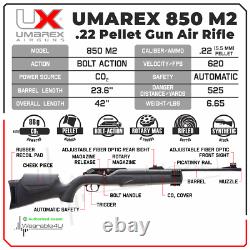 Umarex 850 M2 Co2.22 Rifle D'air À Boulon De Calibre