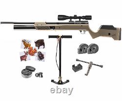 Umarex Gauntlet 2 Pcp. 22 Cal Air Rifle Withscope & Pellets & Pump & Targets Bundle