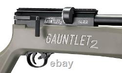 Umarex Gauntlet 2 SL22.22 Cal PCP Carabine à air à levier latéral avec plombs, cibles et lunette de visée